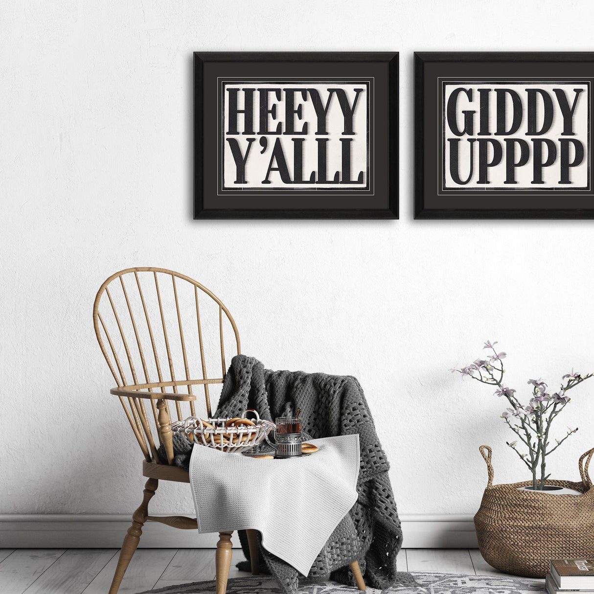 Paragon Heeyy Yalll Black 18 X 22 X 2 Wall Art