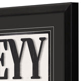 Paragon Heeyy Yalll Black 18 X 22 X 2 Wall Art