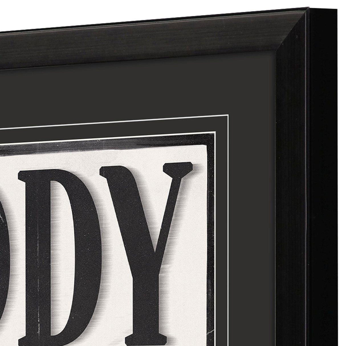 Paragon Giddy Upppp Black 18 X 22 X 2 Wall Art