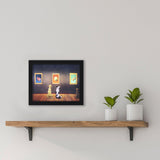 Paragon Dog Museum Red 09 X 11 X 2 Wall Art