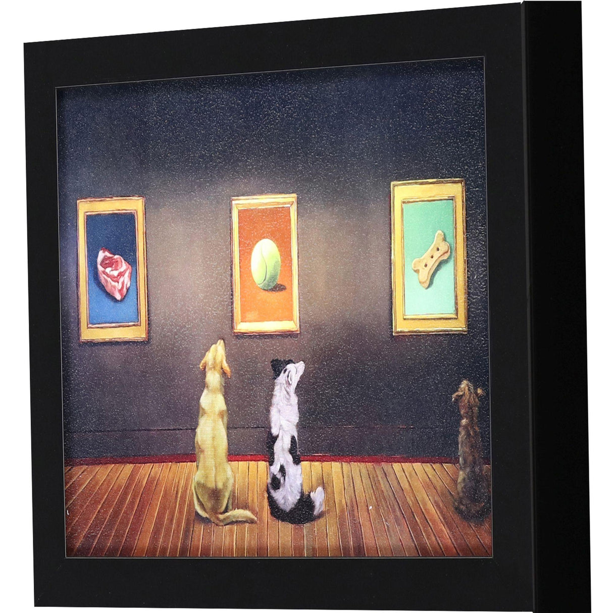 Paragon Dog Museum Red 09 X 11 X 2 Wall Art