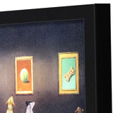 Paragon Dog Museum Red 09 X 11 X 2 Wall Art