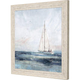 Paragon Blue Sailing I Blue 28 X 28 X 2 Wall Art
