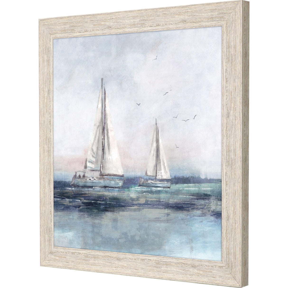 Paragon Blue Sailing II Blue 28 X 28 X 2 Wall Art