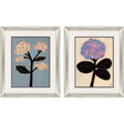 Paragon Pastel Garden I S/2 Black 23 X 19 X 1 Wall Art