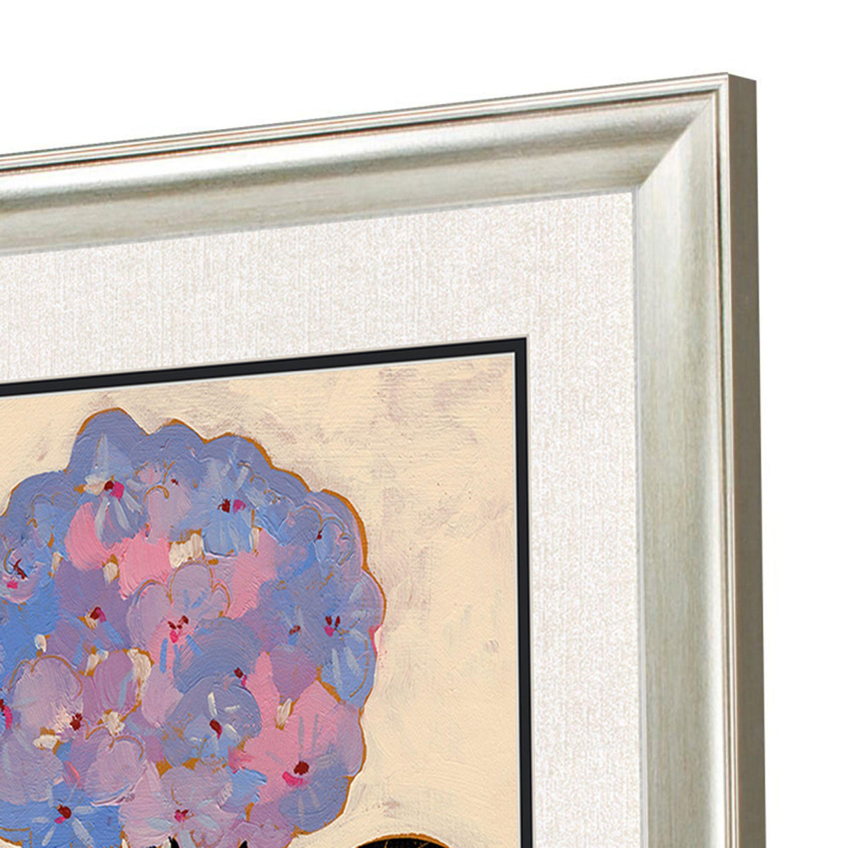 Paragon Pastel Garden I S/2 Black 23 X 19 X 1 Wall Art