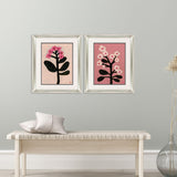 Paragon Pastel Garden II S/2 Black 23 X 19 X 1 Wall Art