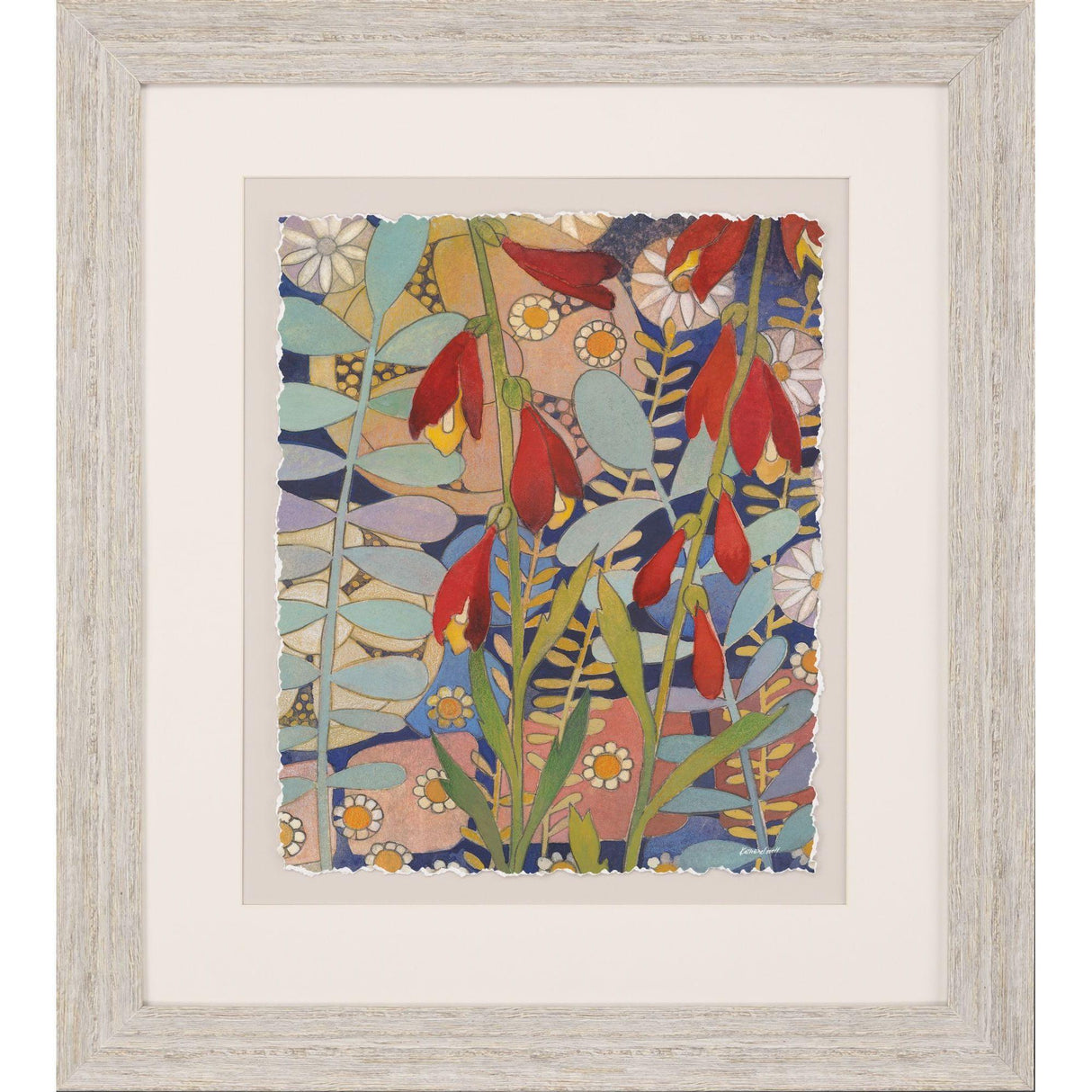 Paragon Summer's End I Blue 31 X 27 X 2 Wall Art