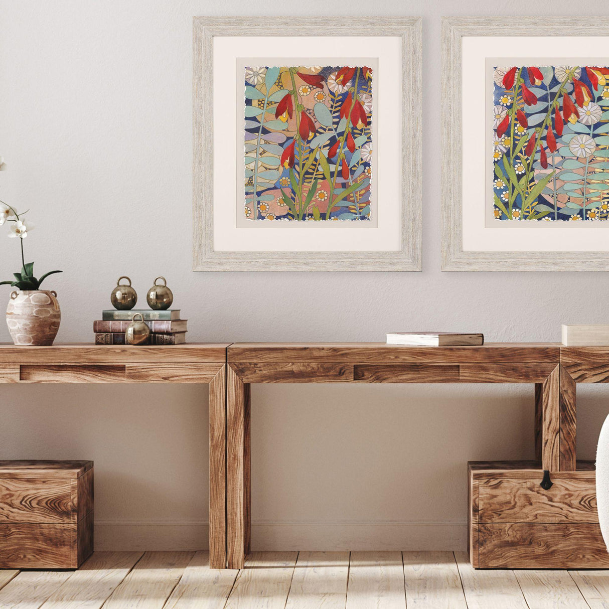 Paragon Summer's End I Blue 31 X 27 X 2 Wall Art