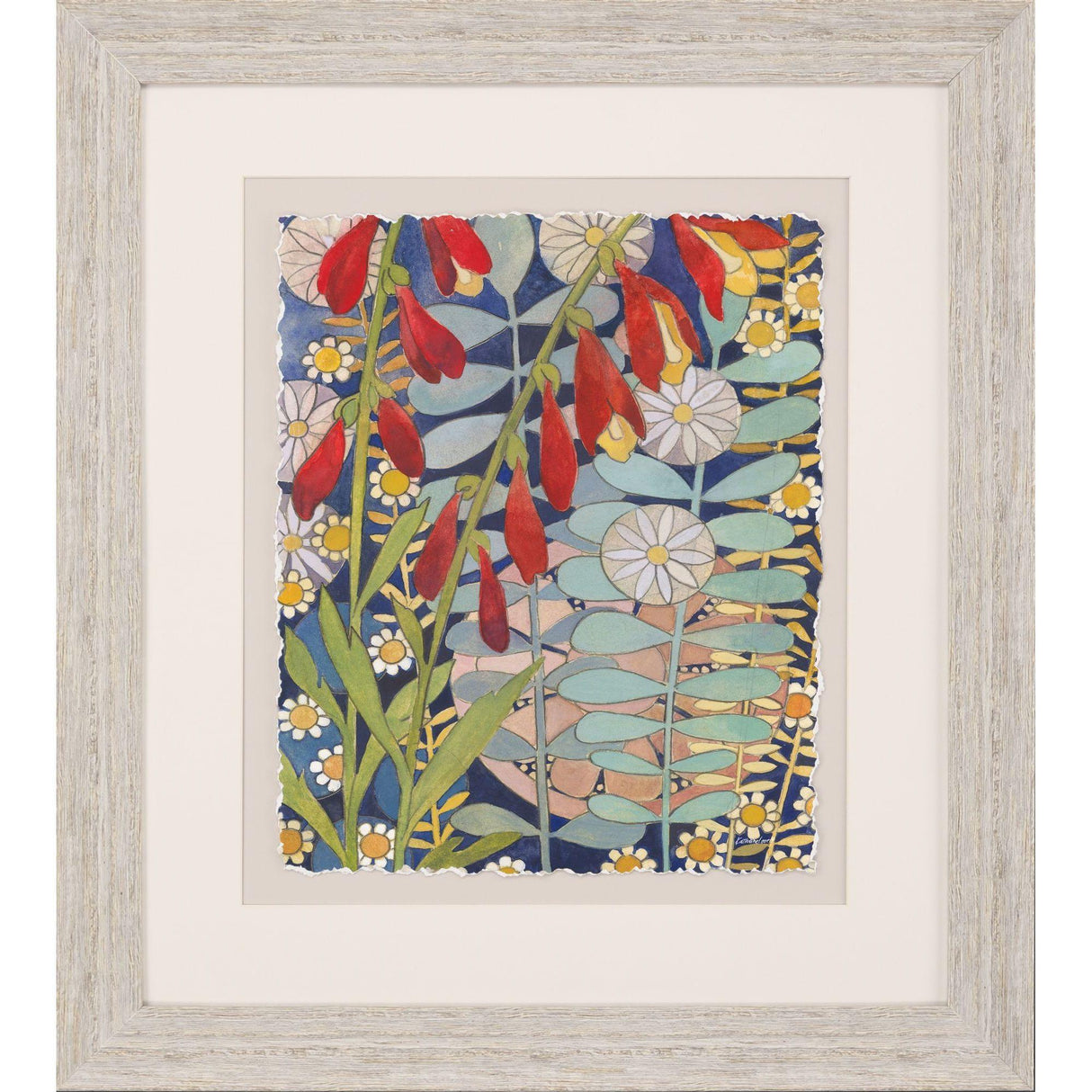 Paragon Summer's End II Blue 31 X 27 X 2 Wall Art