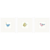 Paragon Conversation Birds II S/3 Multi 17 X 17 X 2 Wall Art