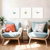 Paragon Conversation Birds II S/3 Multi 17 X 17 X 2 Wall Art
