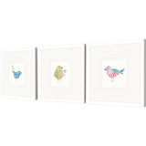 Paragon Conversation Birds II S/3 Multi 17 X 17 X 2 Wall Art