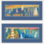 Paragon Sitting on the Dock S/2 Blue 15 X 31 X 2 Wall Art