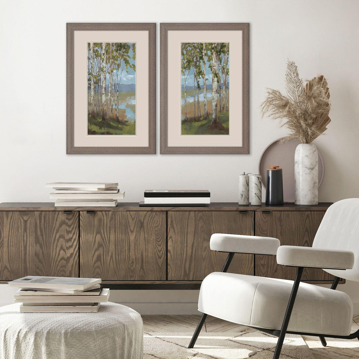 Paragon Aspen Spring S/2 Green 33 X 21 X 1 Wall Art