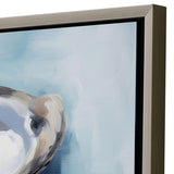 Paragon Five Oysters Blue 36 X 26 X 2 Wall Art
