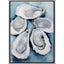Paragon Five Oysters Blue 36 X 26 X 2 Wall Art