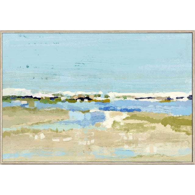 Paragon Serenity at Sea Blue 21 X 31 X 3 Wall Art