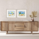 Paragon Dog Beach Day Duo S/2 Multi 14 X 16 X 1 Wall Art