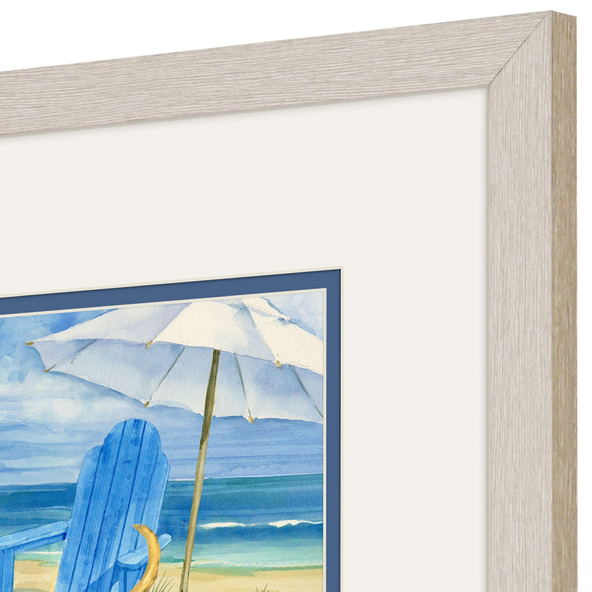 Paragon Dog Beach Day Duo S/2 Multi 14 X 16 X 1 Wall Art