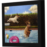 Paragon Pool Party II Red 09 X 11 X 2 Wall Art