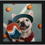 Paragon Varsity Pickle Red 11 X 11 X 2 Wall Art