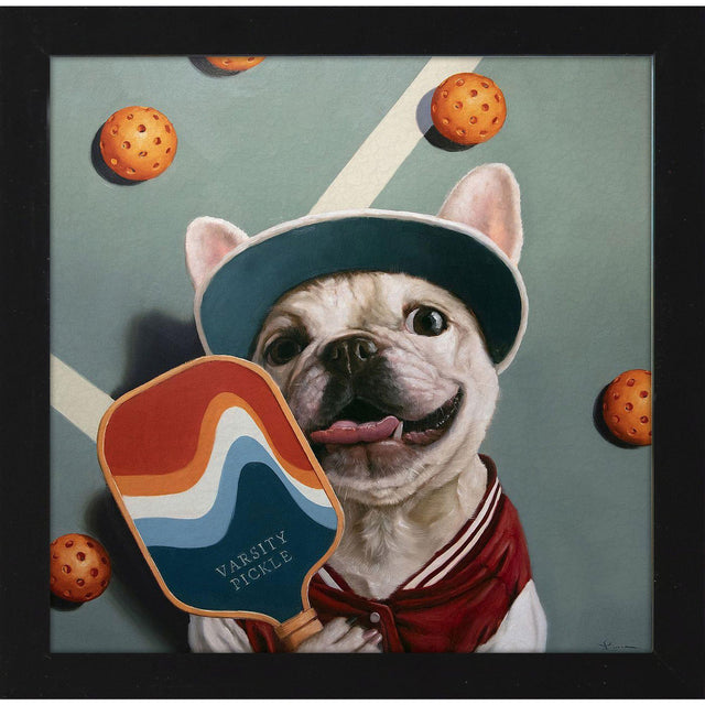 Paragon Varsity Pickle Red 11 X 11 X 2 Wall Art