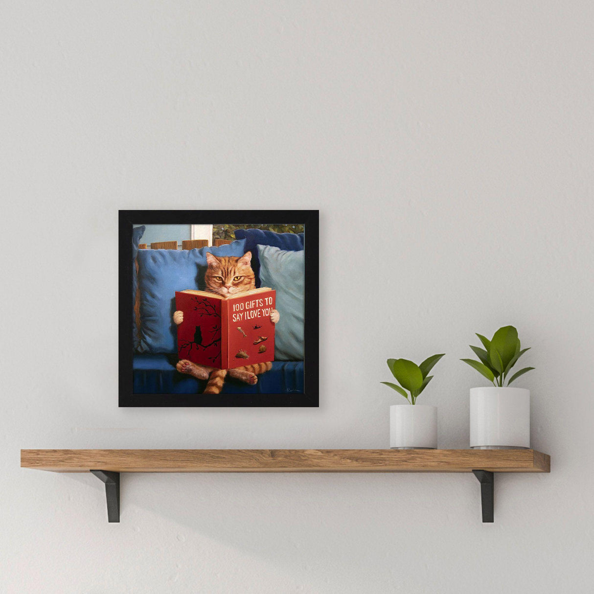 Paragon Love Language Red 11 X 11 X 2 Wall Art