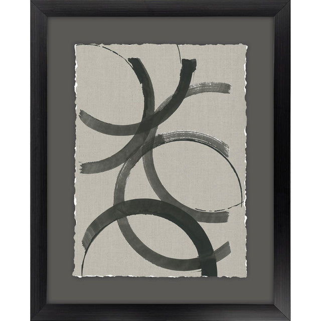 Paragon Shapely II Gray 32 X 26 X 2 Wall Art