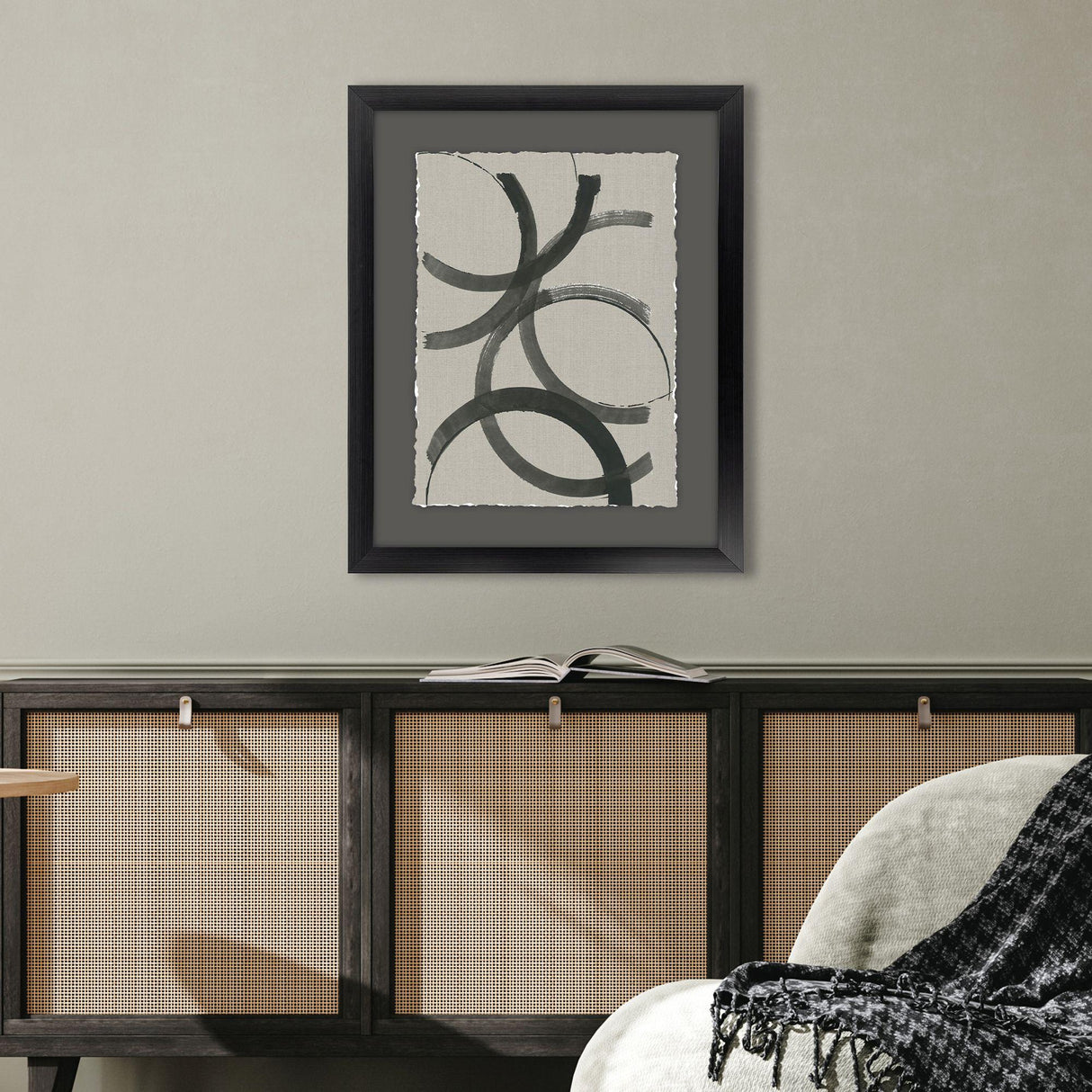 Paragon Shapely II Gray 32 X 26 X 2 Wall Art