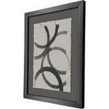 Paragon Shapely II Gray 32 X 26 X 2 Wall Art
