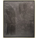 Paragon Embrace I Black 36 X 30 X 2 Wall Art