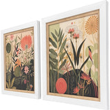 Paragon Botanical Embrace S/2 Green 24 X 20 X 2 Wall Art