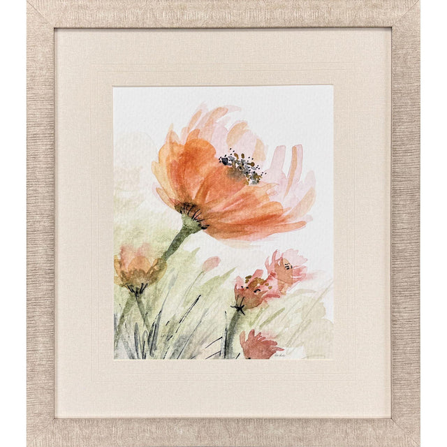 Paragon Perfect Poppies I Orange 32 X 28 X 1 Wall Art