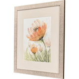 Paragon Perfect Poppies II Orange 32 X 28 X 1 Wall Art