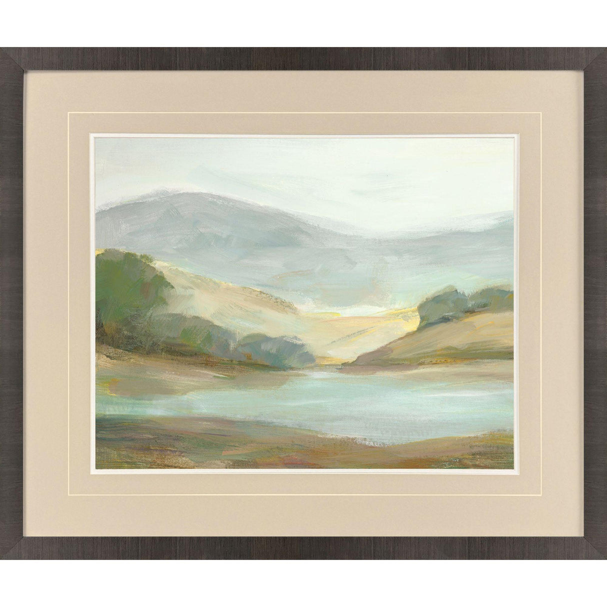 Paragon Plein Air Hills III Blue 30 X 34 X 2 Wall Art