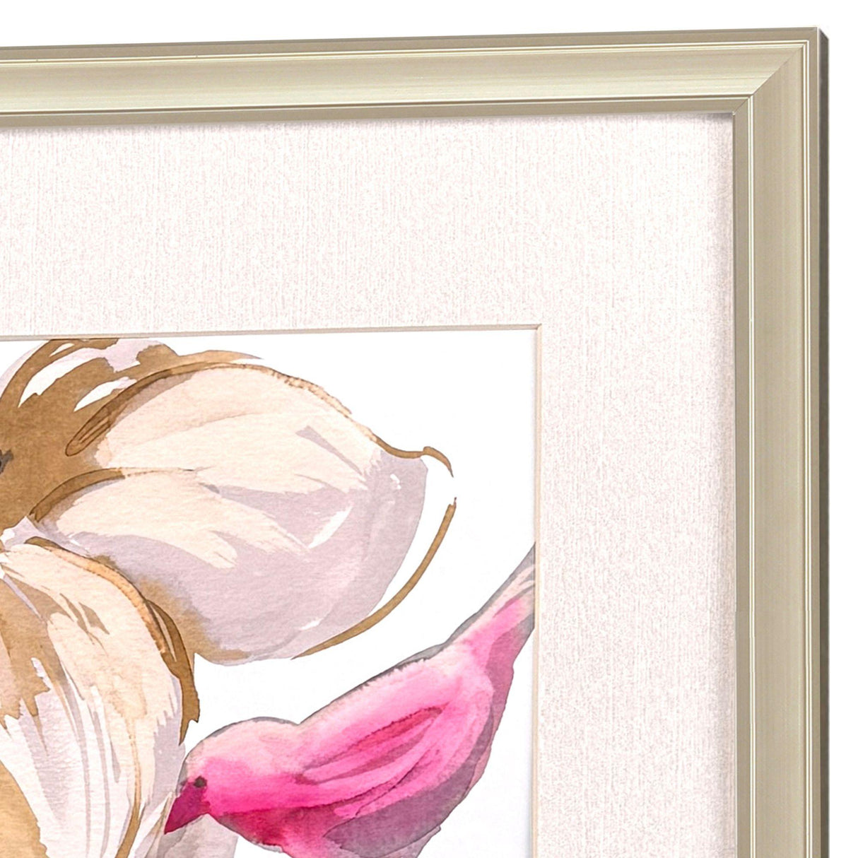 Paragon Bird Chatter S/2 Pink 24 X 20 X 1 Wall Art