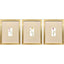 Paragon Pretty Florals I S/3 Multi 17 X 14 X 2 Wall Art