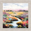 Paragon Meandering Stream Multi 28 X 28 X 2 Wall Art