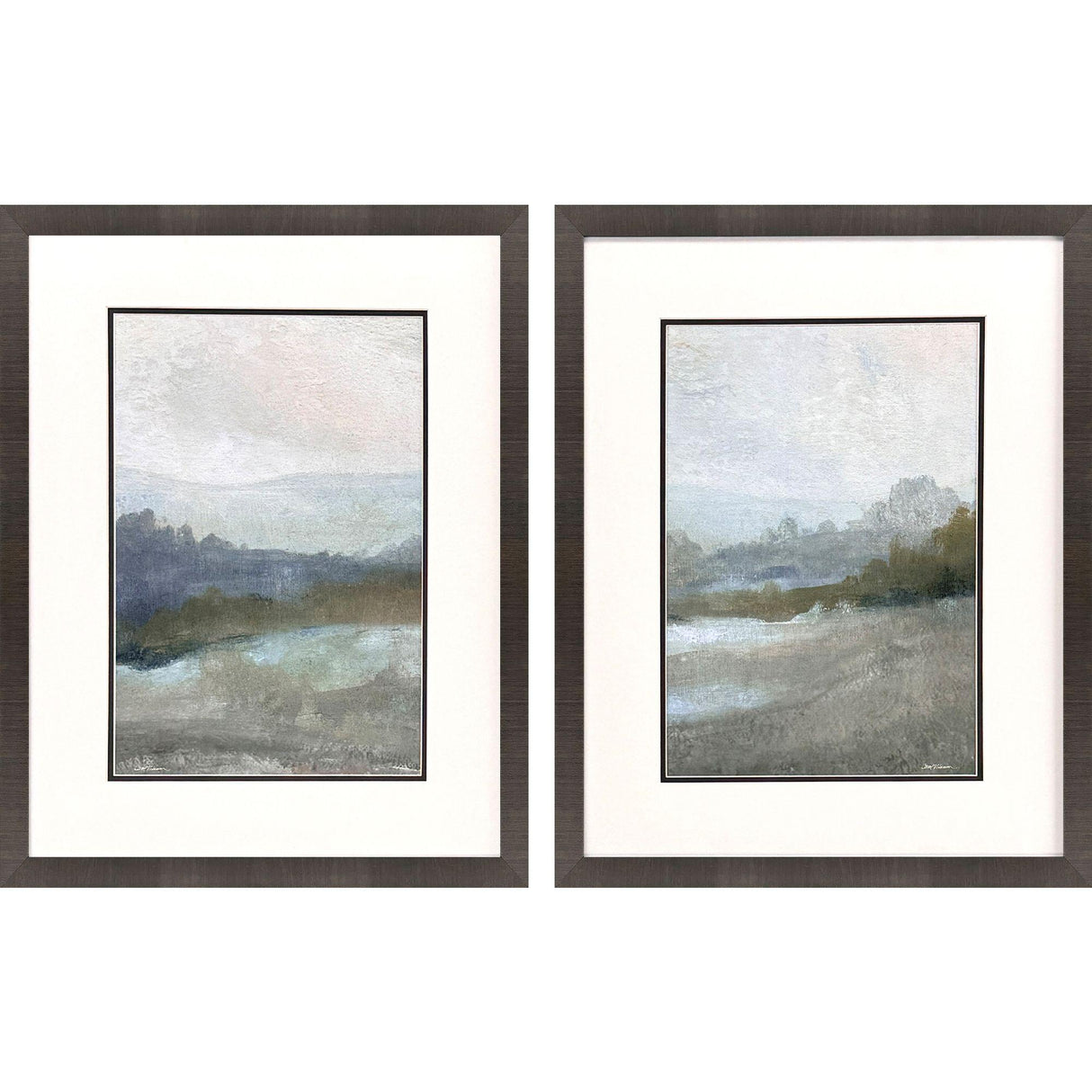 Paragon Azure Valley S/2 Blue 26 X 20 X 2 Wall Art
