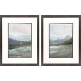 Paragon Azure Valley S/2 Blue 26 X 20 X 2 Wall Art