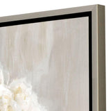 Paragon White Flower Bouquet White 30 X 30 X 2 Wall Art