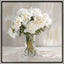 Paragon White Flower Bouquet White 30 X 30 X 2 Wall Art