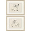 Paragon Illustrative Bunny S/2 Beige 18 X 22 X 1 Wall Art