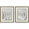 Paragon Magic of the Forest S/2 Gray 29 X 25 X 2 Wall Art