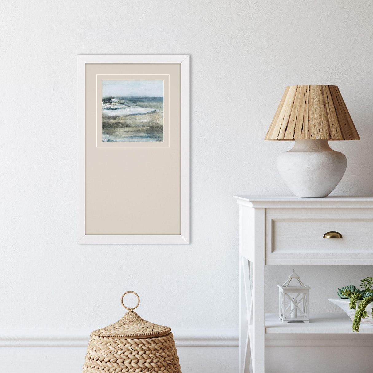 Paragon Moody Seas II Blue 35 X 21 X 2 Wall Art