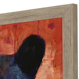 Paragon Laid Back Black 27 X 27 X 2 Wall Art