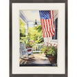Paragon Vintage Porch I Blue 32 X 24 X 2 Wall Art