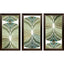 Paragon Palm Art Deco S/3 Green 27 X 15 X 1 Wall Art