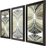 Paragon Palm Art Deco S/3 Green 27 X 15 X 1 Wall Art